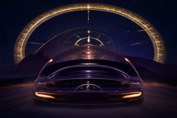168mg名爵 pk拾赛车群 星空罗盘示意图